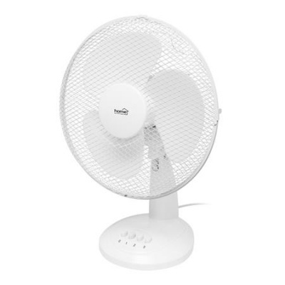 Asztali ventilátor, 30 cm, 40 W, HOME, fehér