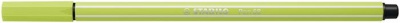Filctoll, 1 mm, STABILO "Pen 68", limezöld
