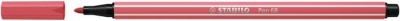 Filctoll, 1 mm, STABILO "Pen 68", rozsdavörös