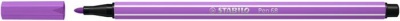 Filctoll, 1 mm, STABILO "Pen 68", szilva