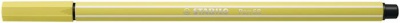 Filctoll, 1 mm, STABILO "Pen 68", mustár