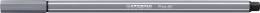 Filctoll, 1 mm, STABILO "Pen 68", sötét szürke