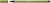 Filctoll, 1 mm, STABILO "Pen 68", sárzöld